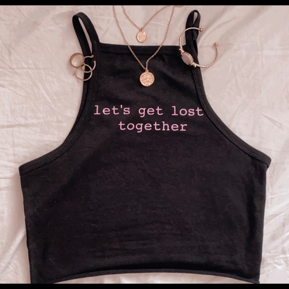 ☆︎ LET’S GET LOST TOGETHER TANK☆